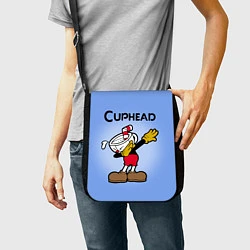 Сумка на плечо Cuphead Dab, цвет: 3D-принт — фото 2