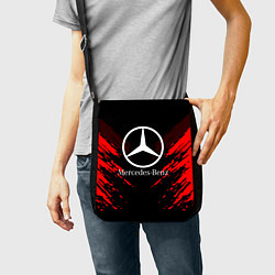 Сумка на плечо Mercedes-Benz: Red Anger, цвет: 3D-принт — фото 2