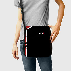 Сумка на плечо MASS EFFECT N7 цвета 3D-принт — фото 2