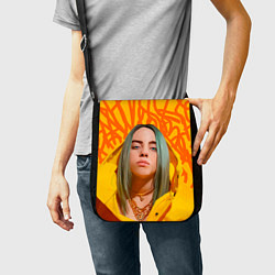 Сумка на плечо Billie Eilish, цвет: 3D-принт — фото 2