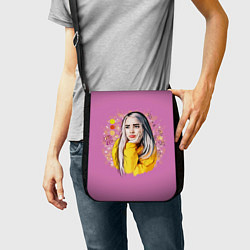 Сумка на плечо BILLIE EILISH, цвет: 3D-принт — фото 2