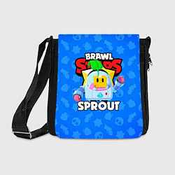 Сумка на плечо BRAWL STARS SPROUT, цвет: 3D-принт