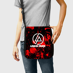 Сумка на плечо Linkin Park, цвет: 3D-принт — фото 2