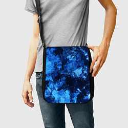 Сумка на плечо Blue Abstraction, цвет: 3D-принт — фото 2