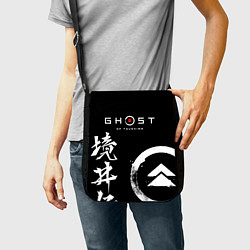 Сумка на плечо Ghost of Tsushima, цвет: 3D-принт — фото 2