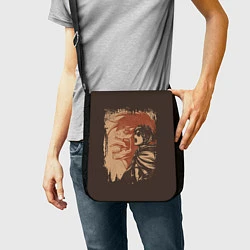 Сумка на плечо Эрен Йегер, цвет: 3D-принт — фото 2