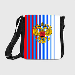 Сумка на плечо ТРИКОЛОР РОССИИ РФ, цвет: 3D-принт