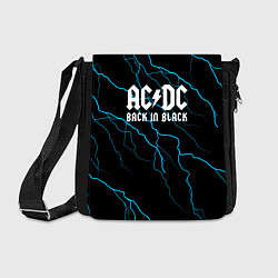 Сумка на плечо ACDC - Молнии, цвет: 3D-принт