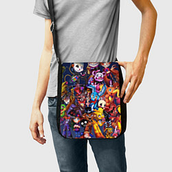 Сумка на плечо Cute Fnaf Pattern, цвет: 3D-принт — фото 2