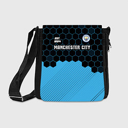 Сумка на плечо MANCHESTER CITY Manchester City Соты, цвет: 3D-принт