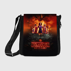 Сумка на плечо ОЧЕНЬ СТРАННЫЕ ДЕЛА STRANGER THINGS, цвет: 3D-принт
