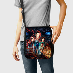 Сумка на плечо ОЧЕНЬ СТРАННЫЕ ДЕЛА 4 STRANGER THINGS 4, цвет: 3D-принт — фото 2
