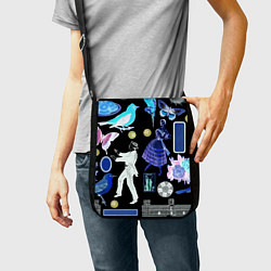 Сумка на плечо Underground pattern Fashion 2077, цвет: 3D-принт — фото 2