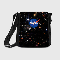 Сумка на плечо Самое четкое изображение ранней Вселенной NASA Лог, цвет: 3D-принт