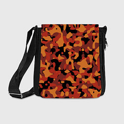 Сумка на плечо Камуфляж Common Orange, цвет: 3D-принт