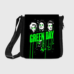 Сумка на плечо Green day paint, цвет: 3D-принт