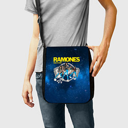 Сумка на плечо Ramones Road to ruin, цвет: 3D-принт — фото 2