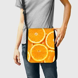 Сумка на плечо Апельсин, цвет: 3D-принт — фото 2
