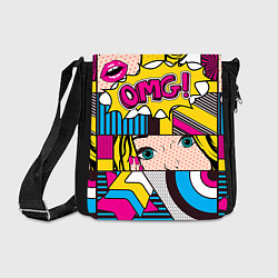 Сумка на плечо POP ART, цвет: 3D-принт