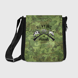 Сумка на плечо Hunting & Fishing, цвет: 3D-принт
