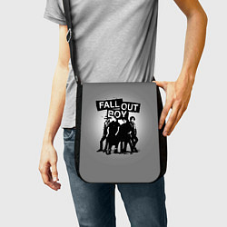 Сумка на плечо Fall out boy, цвет: 3D-принт — фото 2