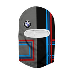 Балаклава Автомобиль BMW БМВ, цвет: 3D-белый — фото 2