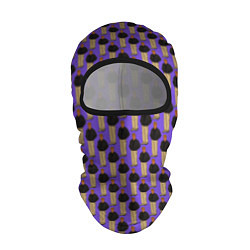 Балаклава Свидетель из Фрязино фиолетовый, цвет: 3D-черный