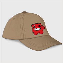 Бейсболка Super Meat Boy, цвет: миндальный
