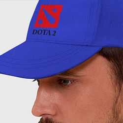 Бейсболка Dota 2: Logo, цвет: синий — фото 2