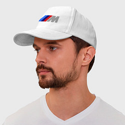 Бейсболка BMW M, цвет: белый — фото 2