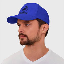 Бейсболка Buick logo, цвет: синий