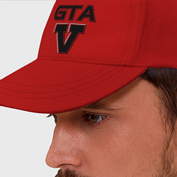 Бейсболка GTA 5, цвет: красный — фото 2