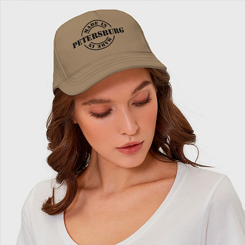 Бейсболка Made in Petersburg / Миндальный – фото 4