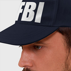 Бейсболка FBI, цвет: тёмно-синий — фото 2