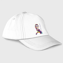 Бейсболка Bravo! Ronaldo!, цвет: белый