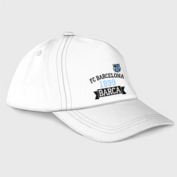 Бейсболка Barca 1899, цвет: белый