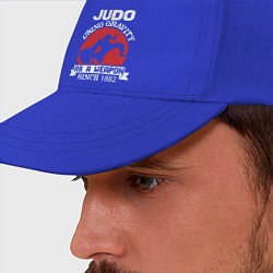 Бейсболка Judo Weapon, цвет: синий — фото 2