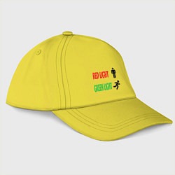 Бейсболка Red, Green Light, цвет: желтый