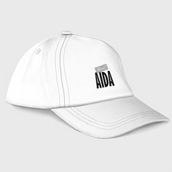 Бейсболка Нереальная Аида, цвет: белый