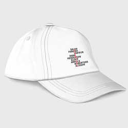 Бейсболка Liverpool Players, цвет: белый