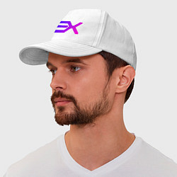 Бейсболка Eirex Cap Logo Infinity, цвет: белый — фото 2