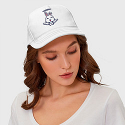Бейсболка Angel Bunny, цвет: белый — фото 2