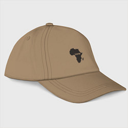 Бейсболка Africa home, цвет: миндальный