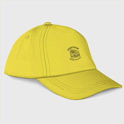 Бейсболка Retro hip hop music, цвет: желтый