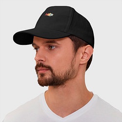 Бейсболка Color fish, цвет: черный — фото 2