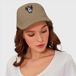 Бейсболка Жизнь или кошелёк, цвет: миндальный — фото 2