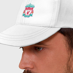 Бейсболка Liverpool fc sport collection, цвет: белый — фото 2