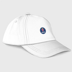 Бейсболка Saab sport auto, цвет: белый