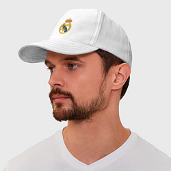 Бейсболка Real madrid fc sport, цвет: белый — фото 2