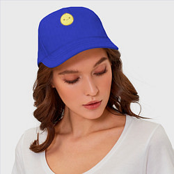 Бейсболка Груша - suika game, цвет: синий — фото 2